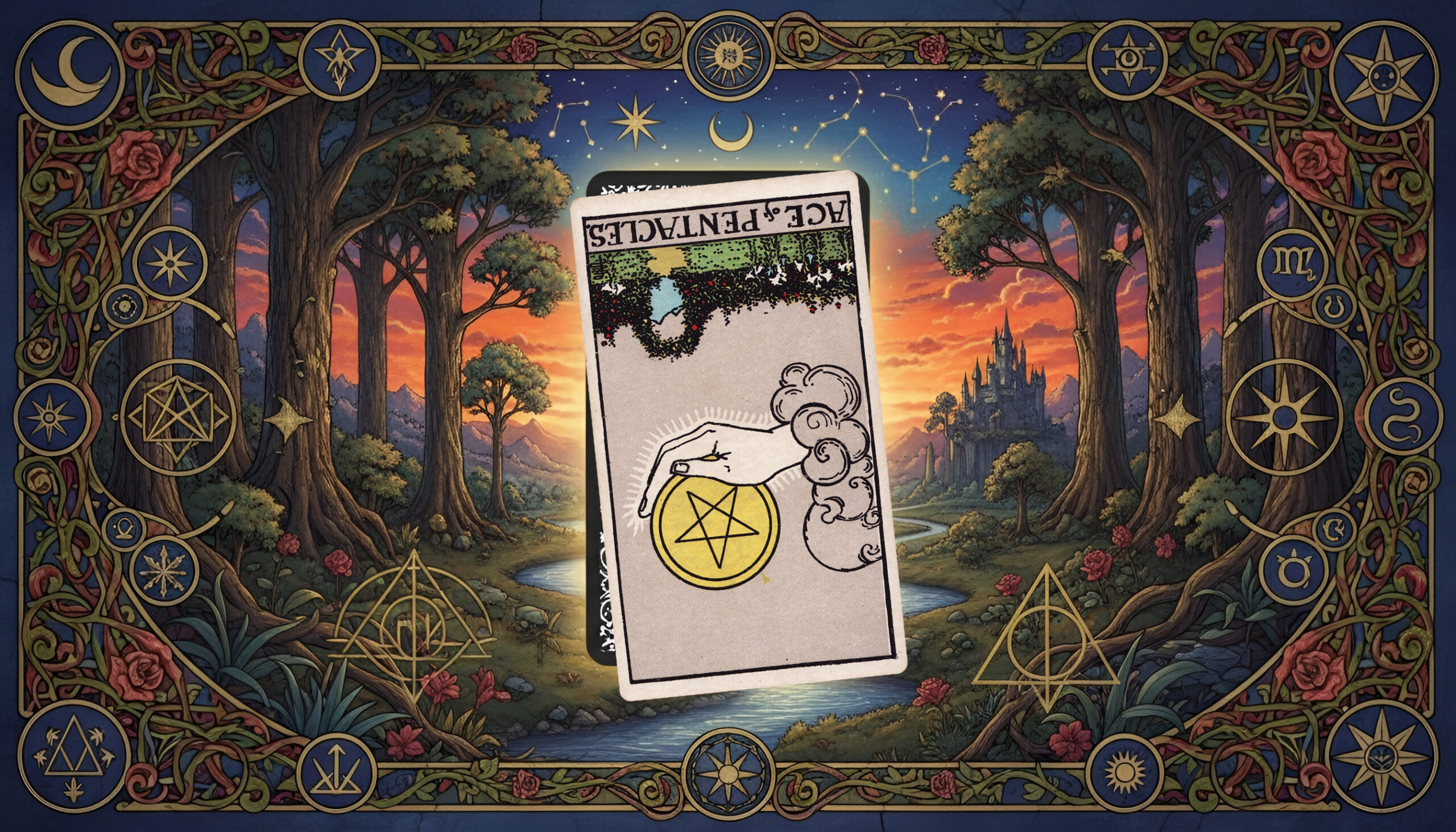 AstroLove | Ace of Pentacles Tarot Meaning: Upright and Reversed