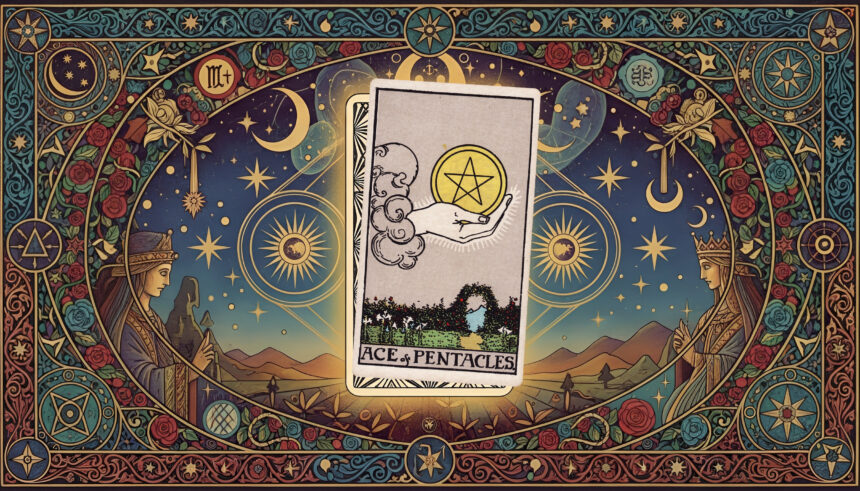 AstroLove | Ace of Pentacles Tarot Meaning: Upright and Reversed