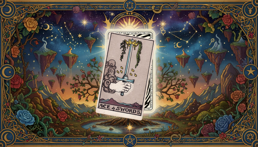 AstroLove | Ace of Swords Tarot Meaning: Upright and Reversed