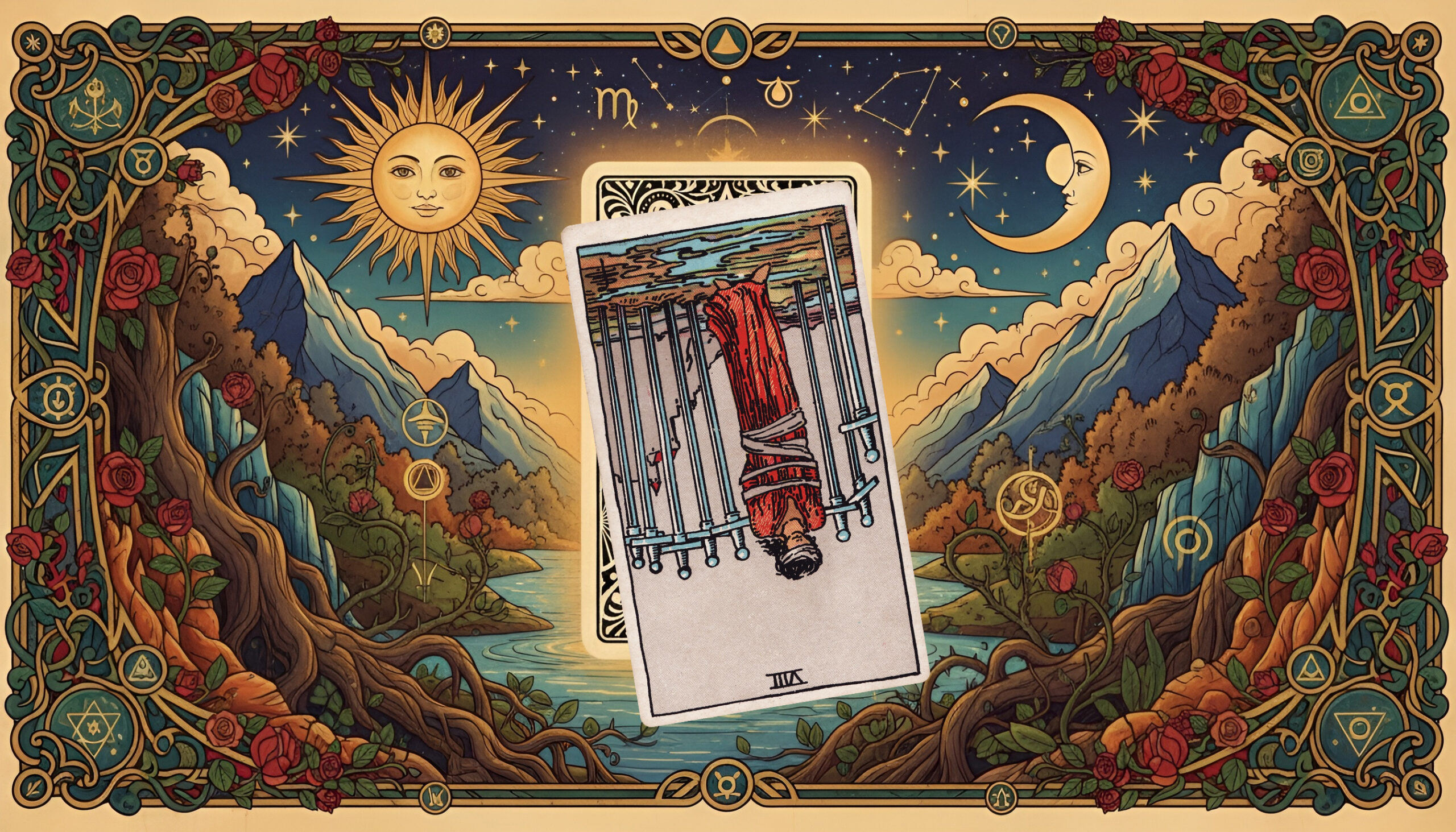 AstroLove | Eight of Swords Tarot Meaning: Upright and Reversed