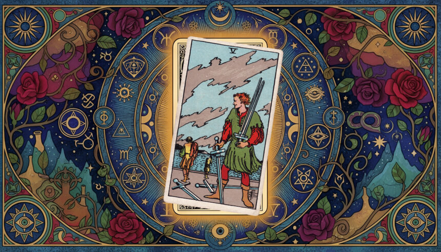 AstroLove | Five of Swords Tarot Meaning: Upright and Reversed