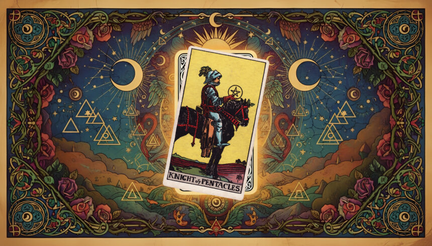 AstroLove | Knight of Pentacles Tarot Meaning: Upright and Reversed