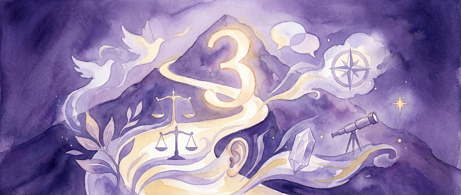 AstroLove | Numerology Number 3 Meaning and Traits AstroLove | Numerology Number 3 Meaning and Traits