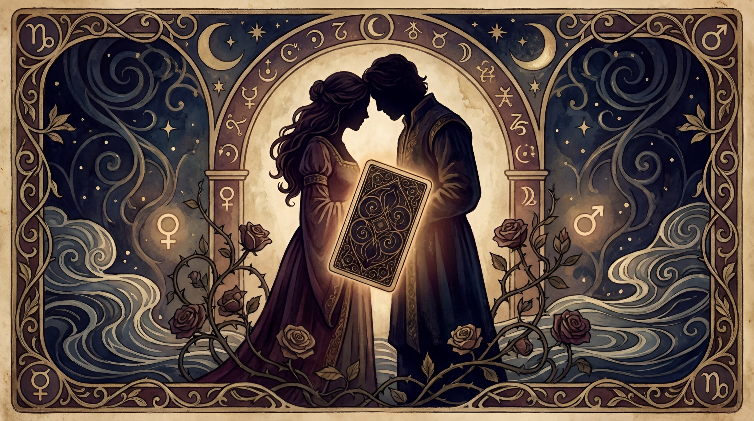 AstroLove | The Moon Tarot Meaning: Upright and Reversed