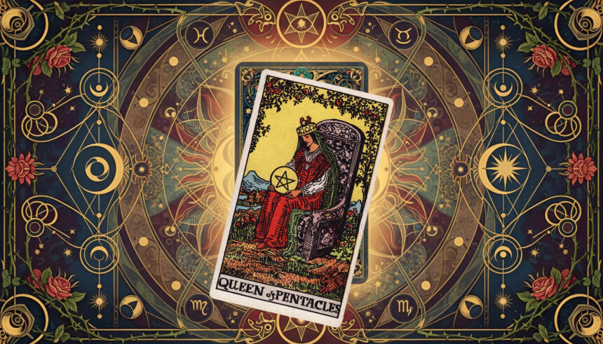 AstroLove | Queen of Pentacles Tarot Meaning: Upright and Reversed
