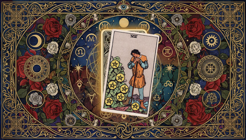 AstroLove | Seven of Pentacles Tarot Meaning: Upright and Reversed