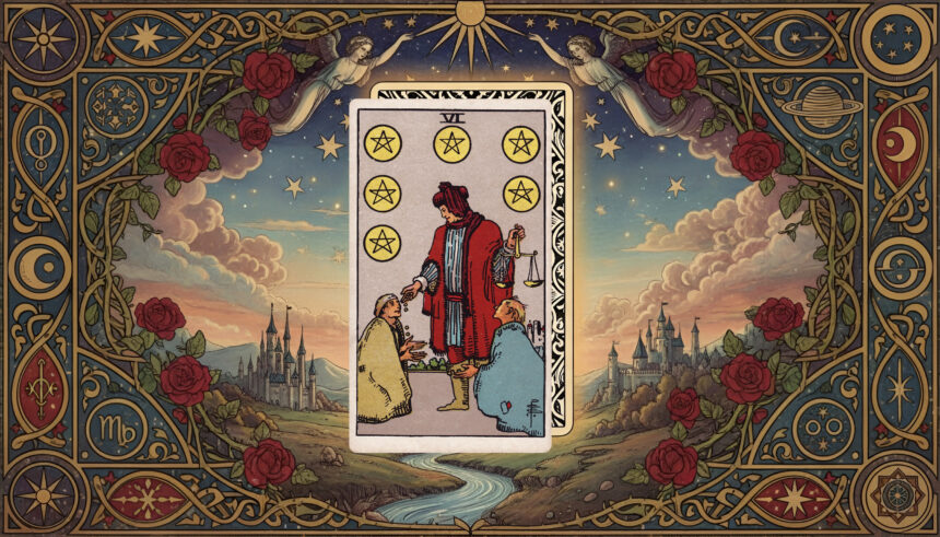 AstroLove | Six of Pentacles Tarot Meaning: Upright and Reversed