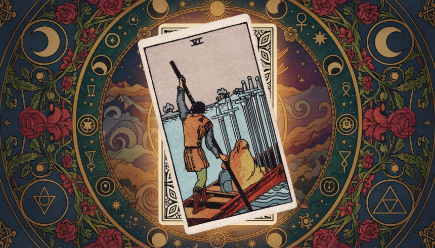 AstroLove | Six of Swords Tarot Meaning: Upright and Reversed