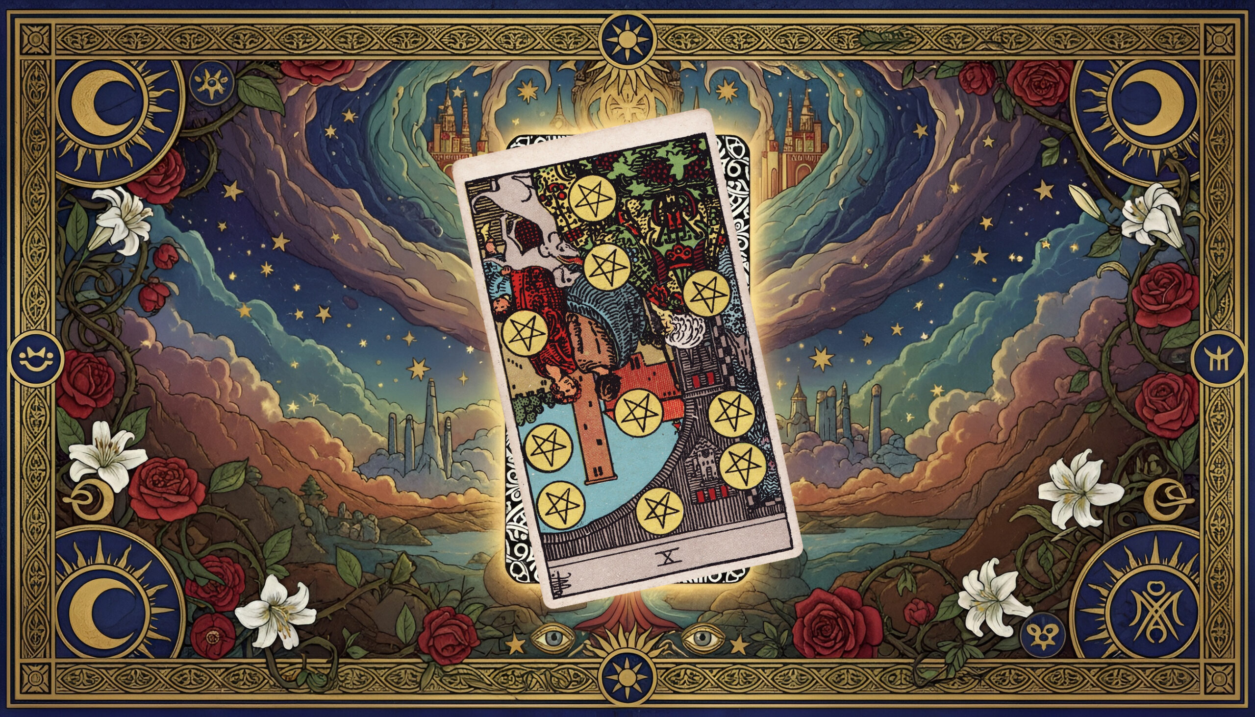 AstroLove | Ten of Pentacles Tarot Meaning: Upright and Reversed