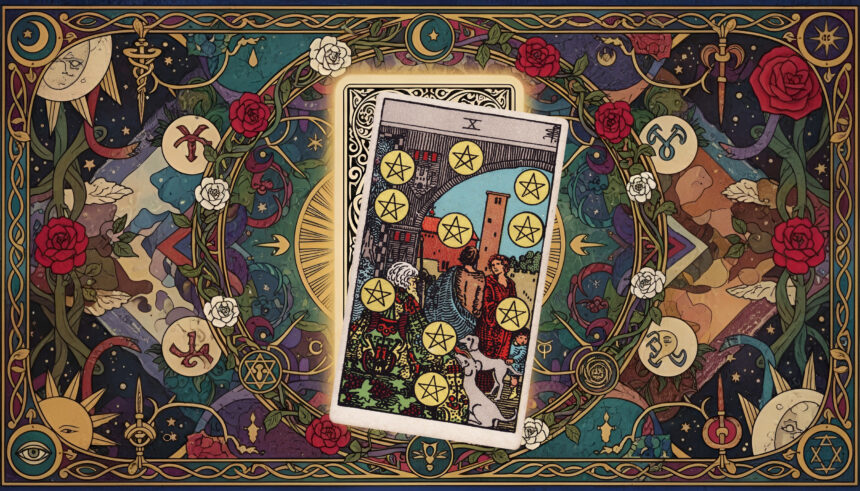 AstroLove | Ten of Pentacles Tarot Meaning: Upright and Reversed