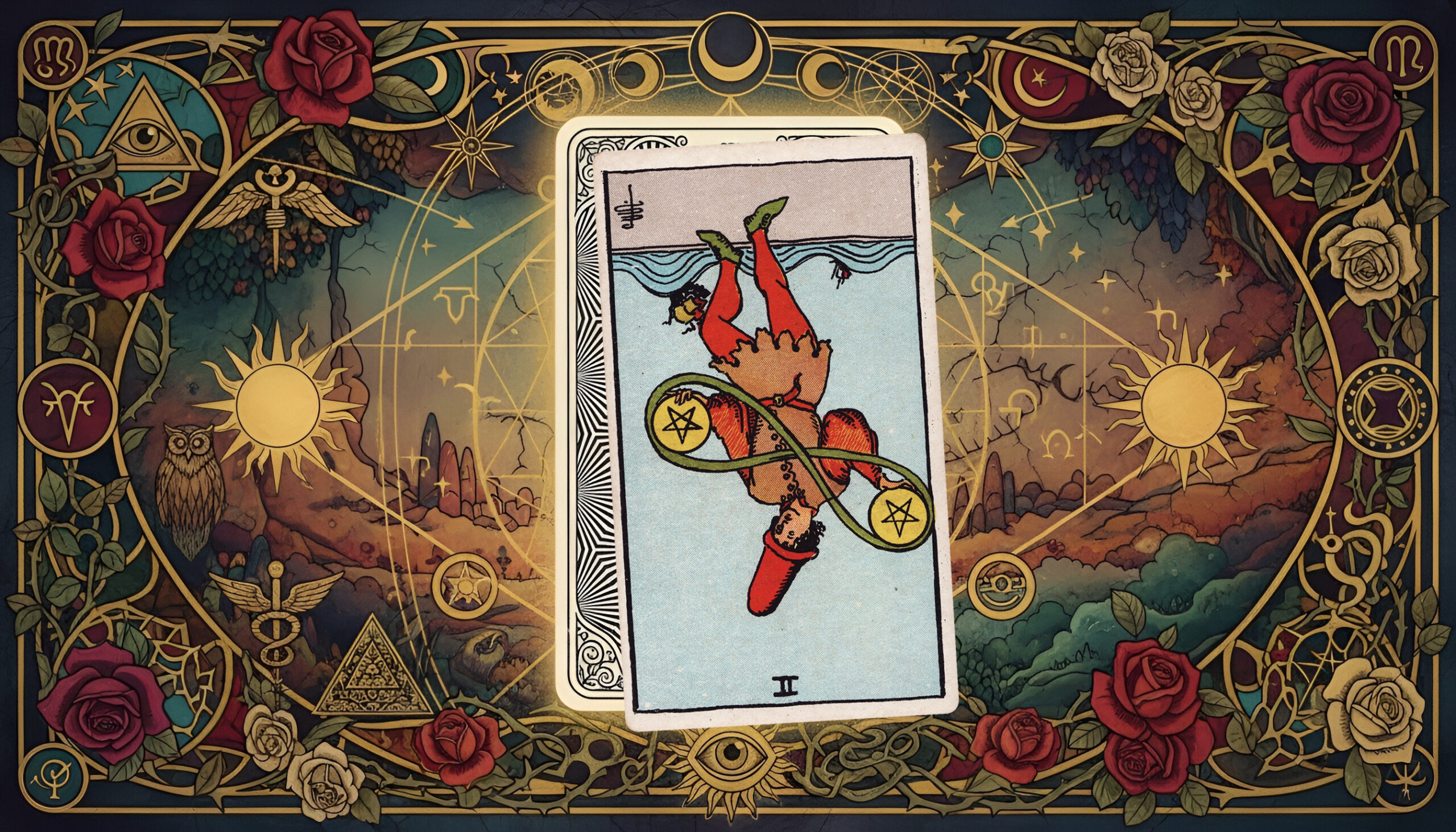 AstroLove | Two of Pentacles Tarot Meaning: Upright and Reversed