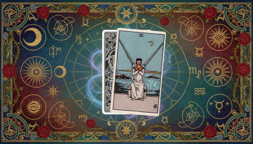 AstroLove | Two of Swords Tarot Meaning: Upright and Reversed