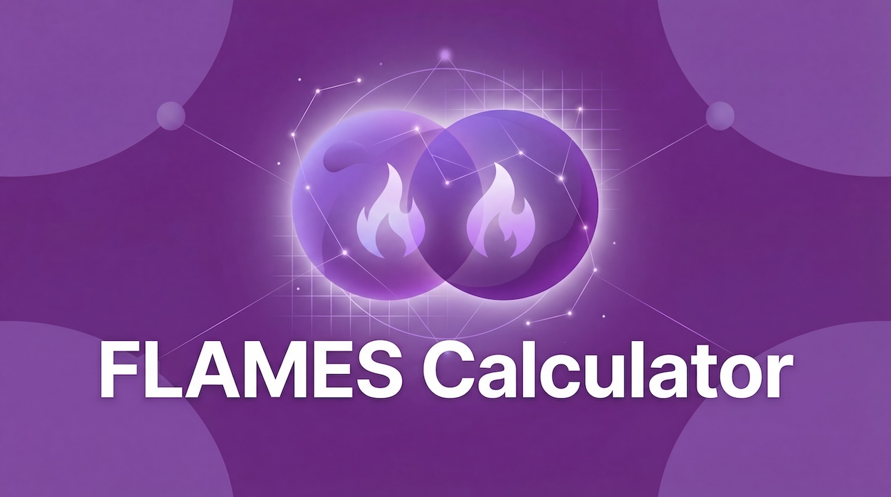 FLAMES Calculator – Online Love Test for Two Names