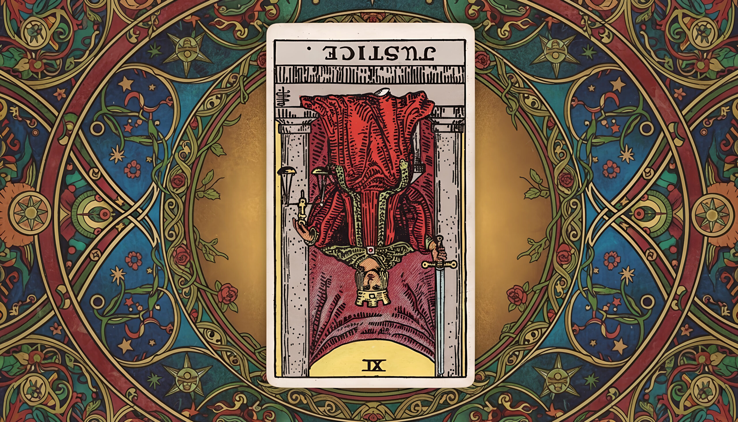 AstroLove | Justice Tarot Meaning: Upright and Reversed