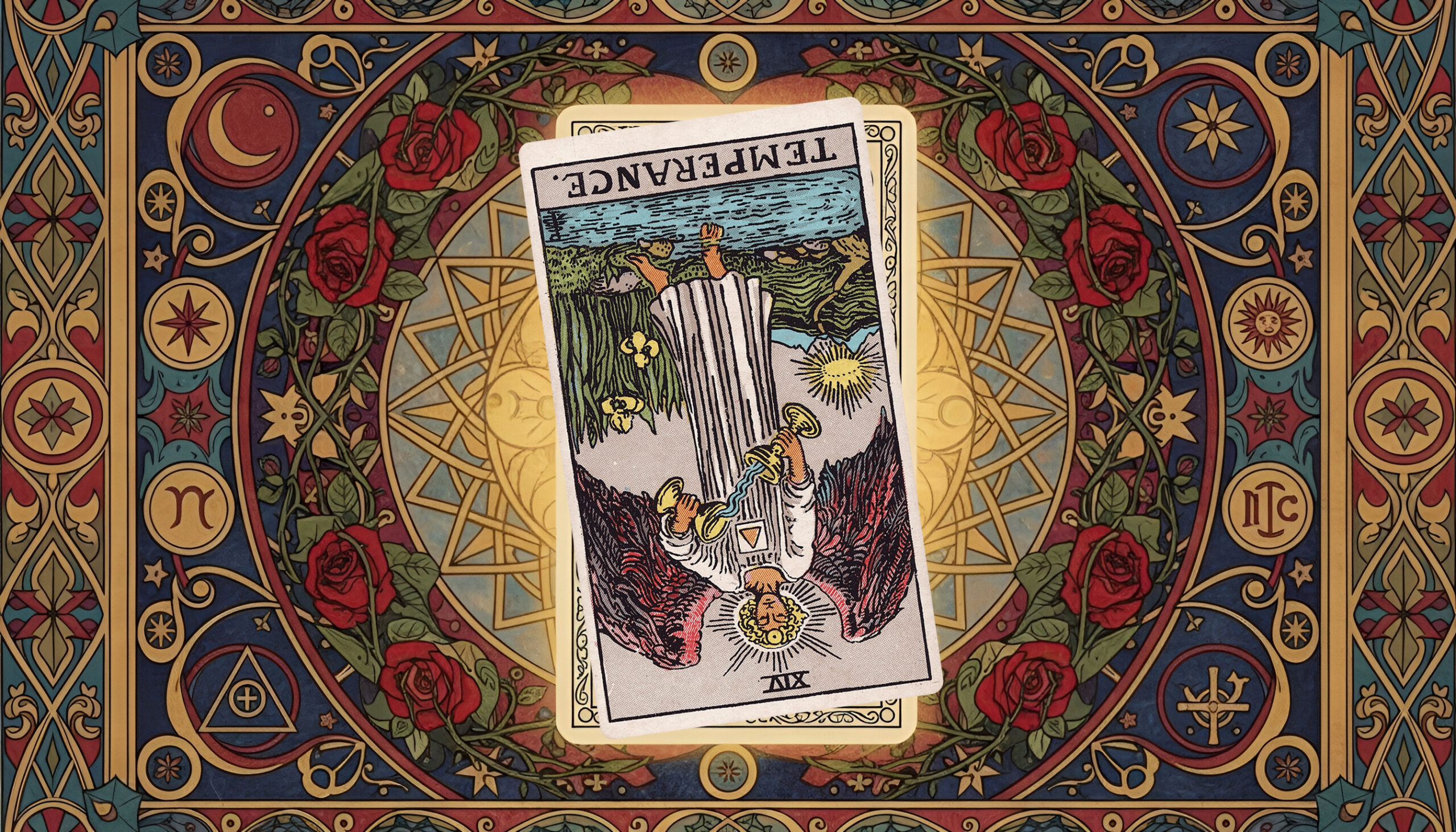 AstroLove | Temperance Tarot Meaning: Upright and Reversed