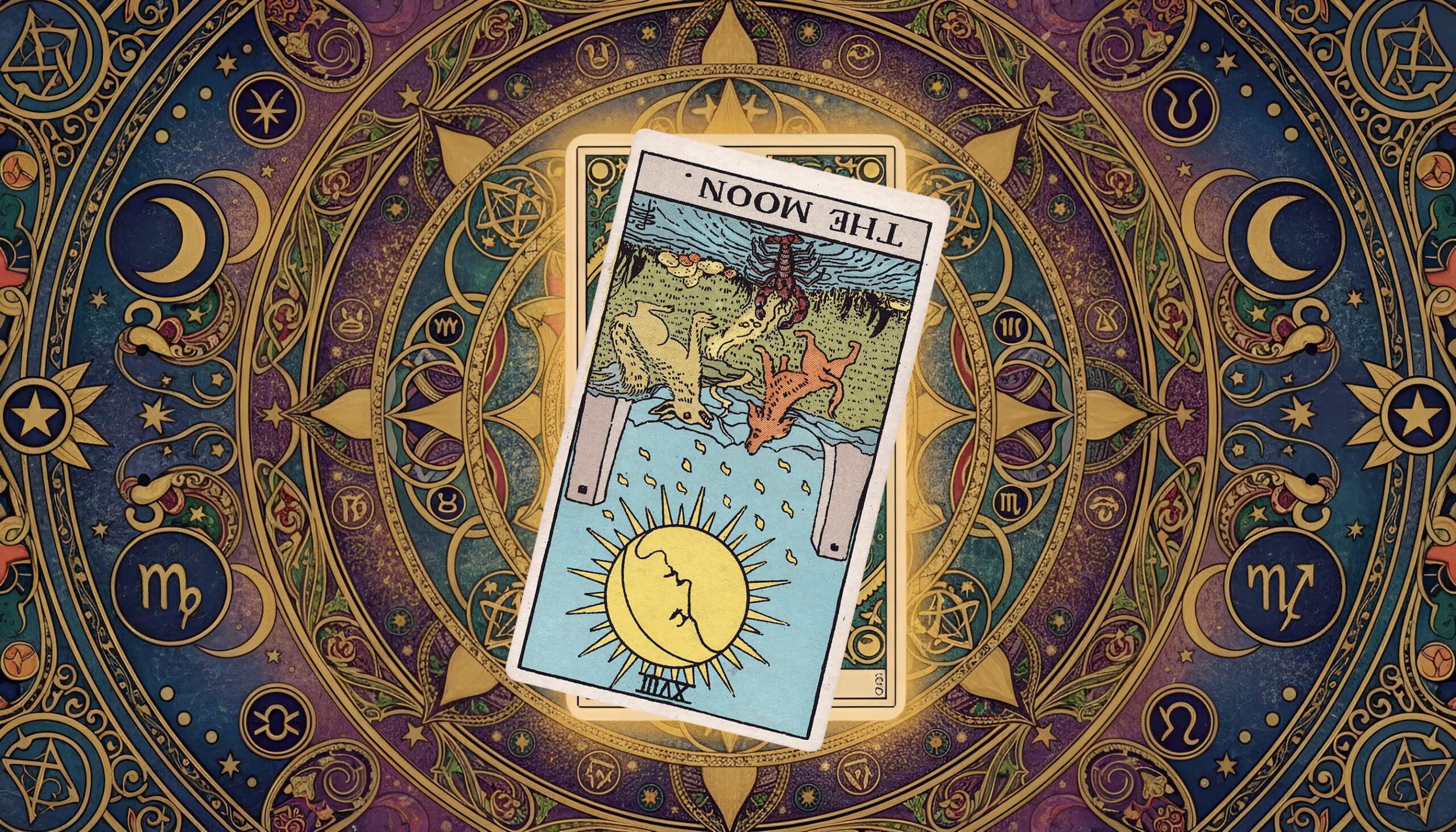 AstroLove | The Moon Tarot Meaning: Upright and Reversed