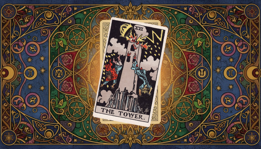 AstroLove | The Tower Tarot Meaning: Upright and Reversed