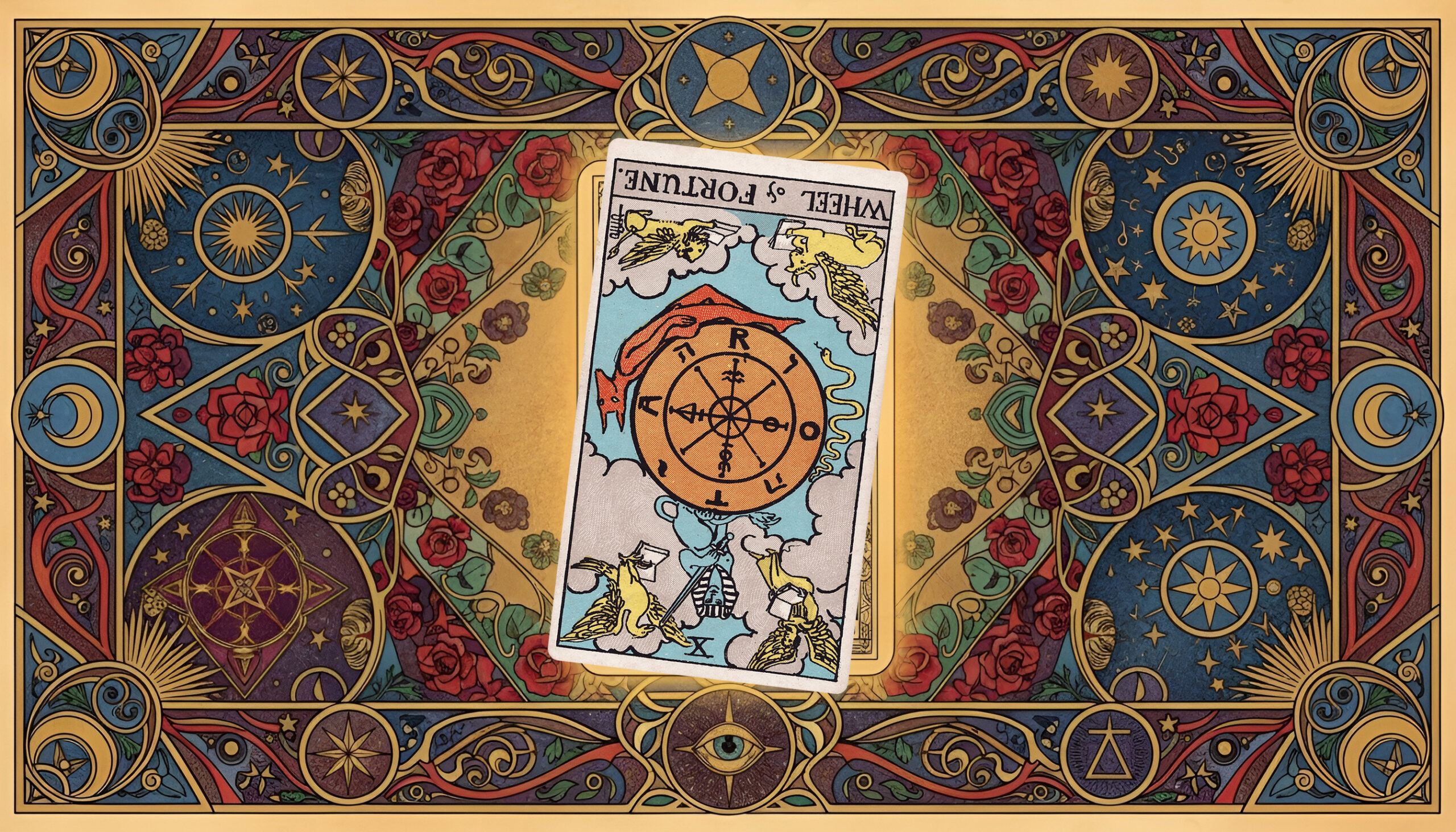 AstroLove | The Wheel of Fortune Tarot Meaning: Upright and Reversed