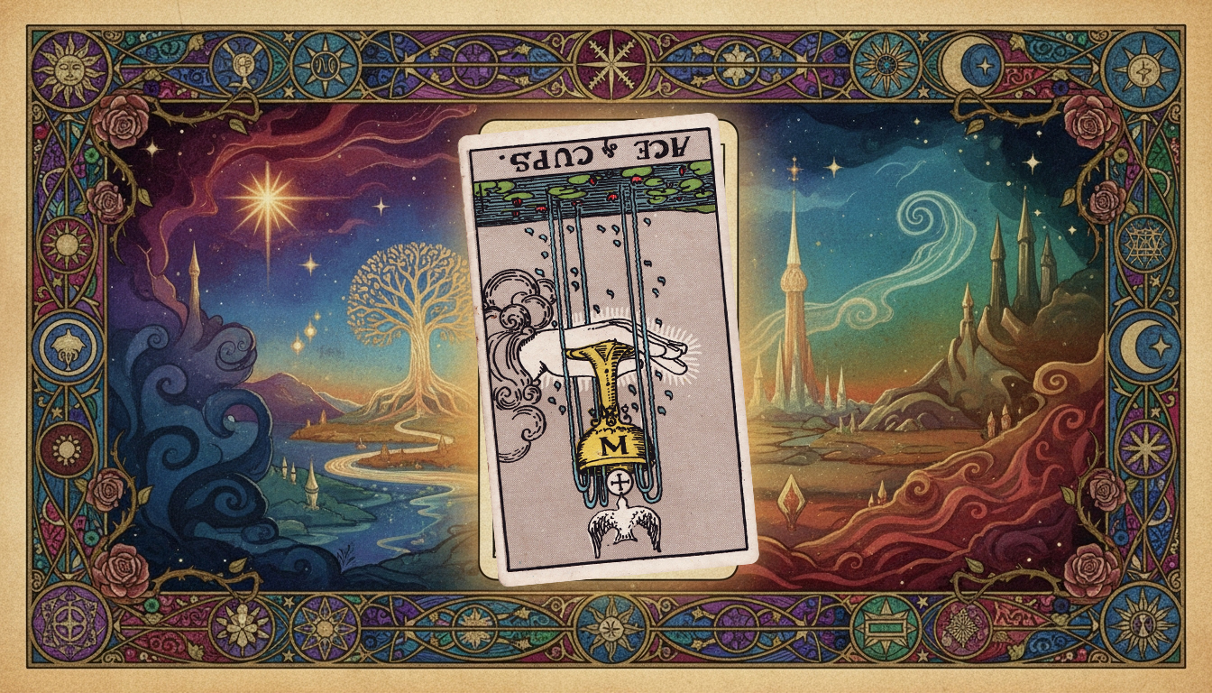 AstroLove | Ace of Cups Tarot Meaning: Upright and Reversed