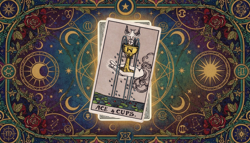 AstroLove | Ace of Cups Tarot Meaning: Upright and Reversed