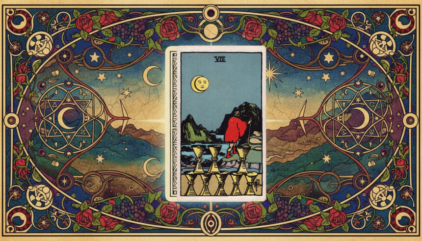 AstroLove | Eight of Cups Tarot Meaning: Upright and Reversed