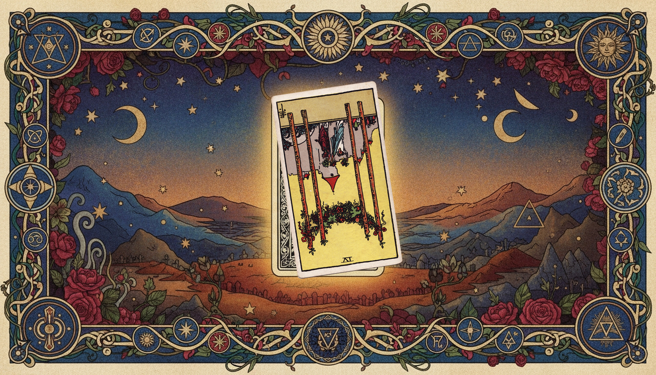 AstroLove | Four of Wands Tarot Meaning: Upright and Reversed