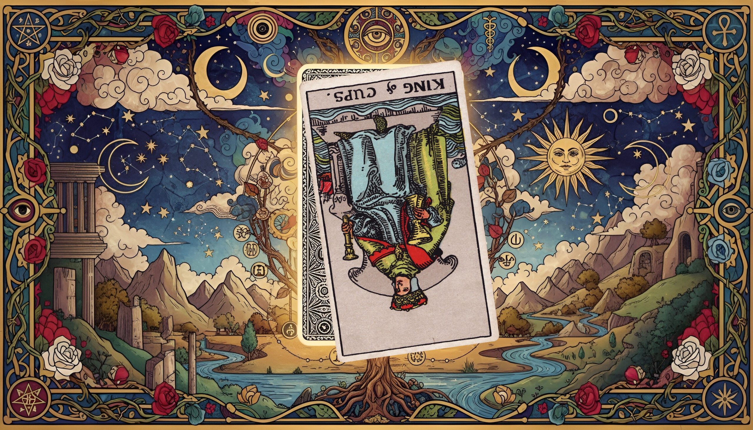AstroLove | King of Cups Tarot Meaning: Upright and Reversed