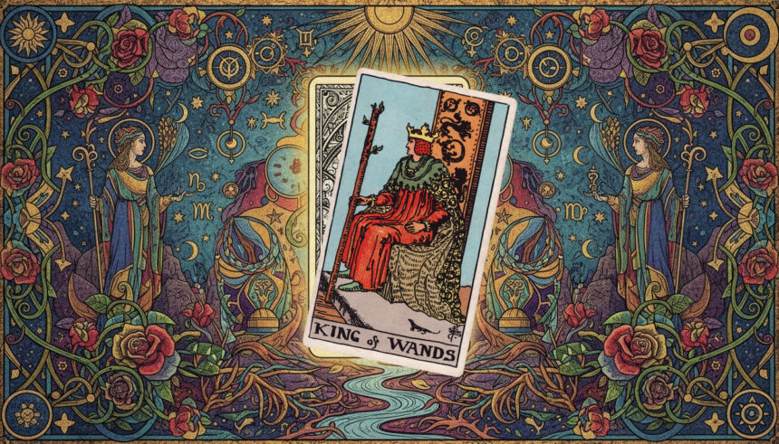 AstroLove | King of Wands Tarot Meaning: Upright and Reversed
