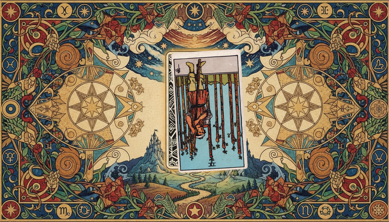 AstroLove | Nine of Wands Tarot Meaning: Upright and Reversed