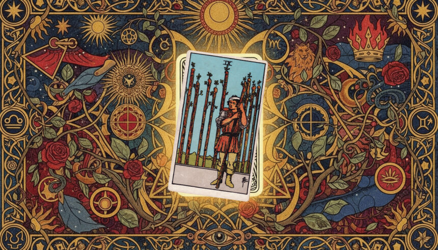AstroLove | Nine of Wands Tarot Meaning: Upright and Reversed