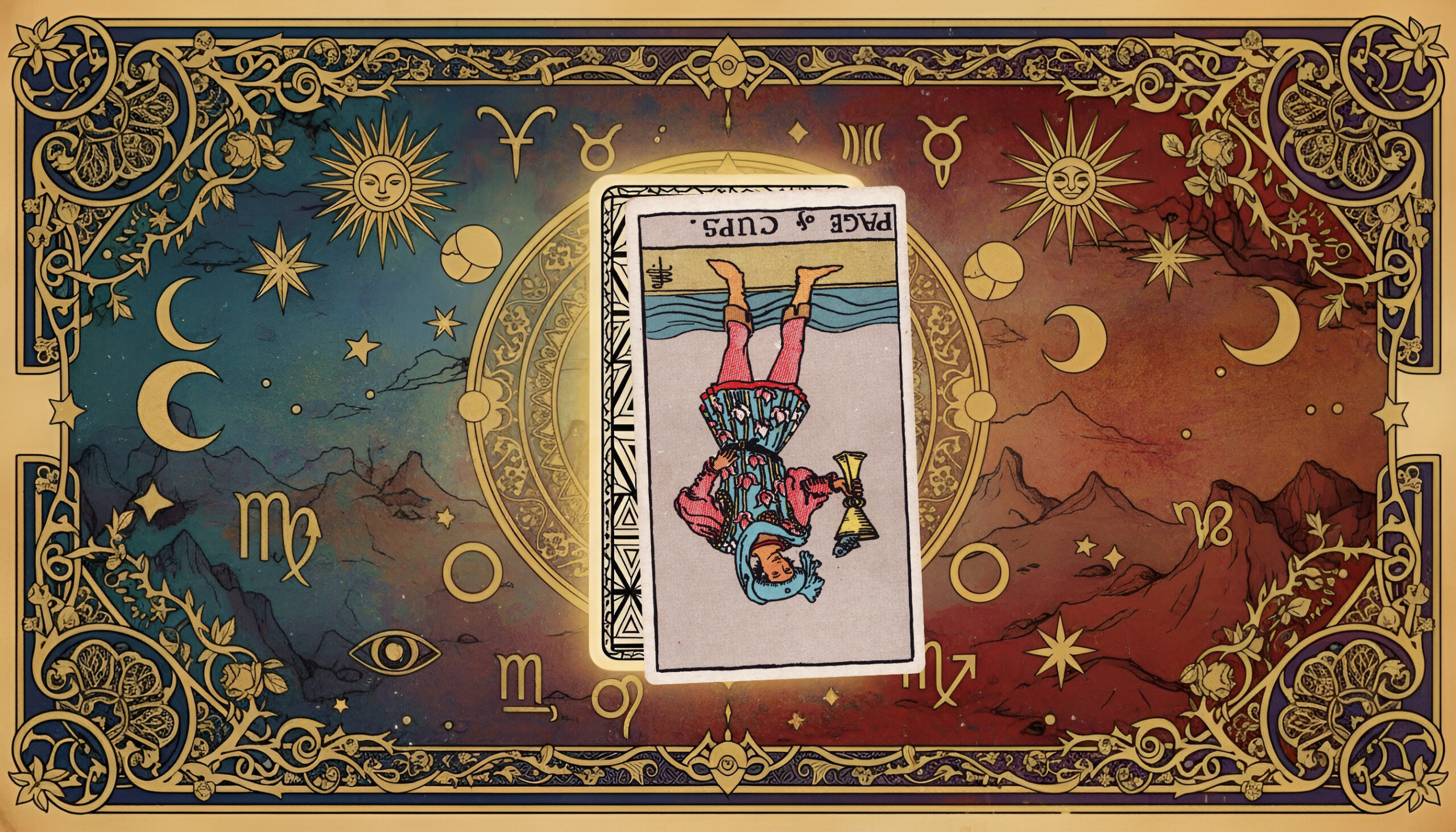 AstroLove | Page of Cups Tarot Meaning: Upright and Reversed