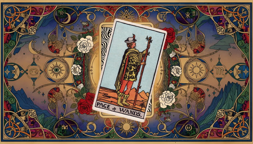 AstroLove | Page of Wands Tarot Meaning: Upright and Reversed