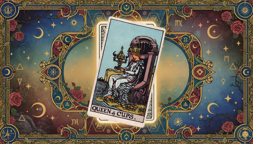 AstroLove | Queen of Cups Tarot Meaning: Upright and Reversed