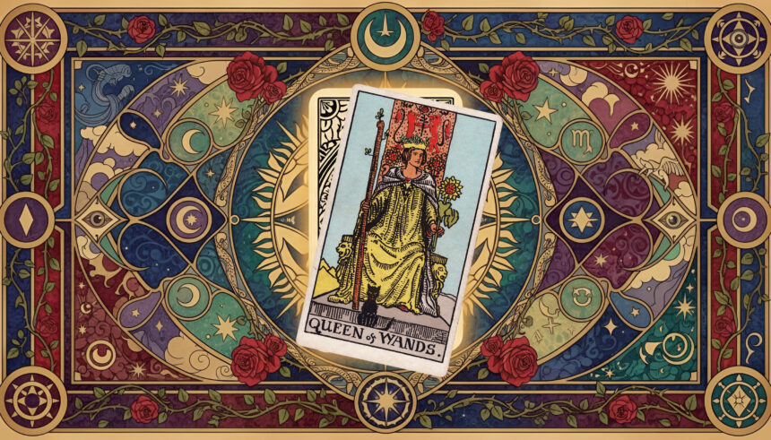 AstroLove | Queen of Wands Tarot Meaning: Upright and Reversed